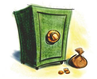 گاوصندوق خانگی و هتلی