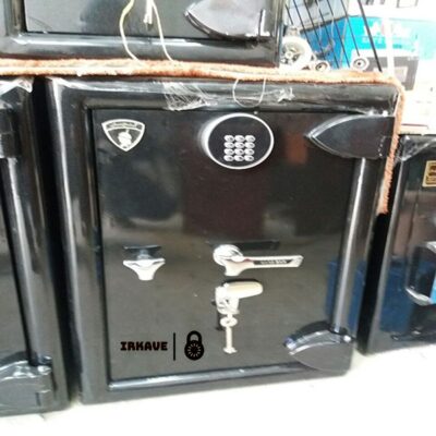 گاوصندوق خانگی گنج بان با رمز موتور دار و سیستم ضد سرقت