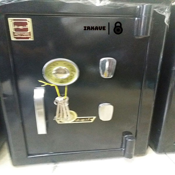 گاوصندوق خانگی گنج بان باسیستم ضد سرقت و زبانه های فولادی و جای مخفی